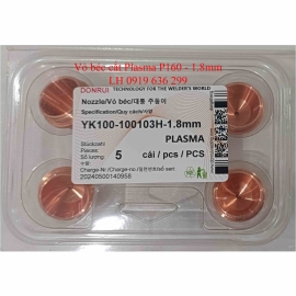 Béc cắt Plasma P160 1.8mm (Bao gồm vỏ béc và điện cực) - 10 bộ